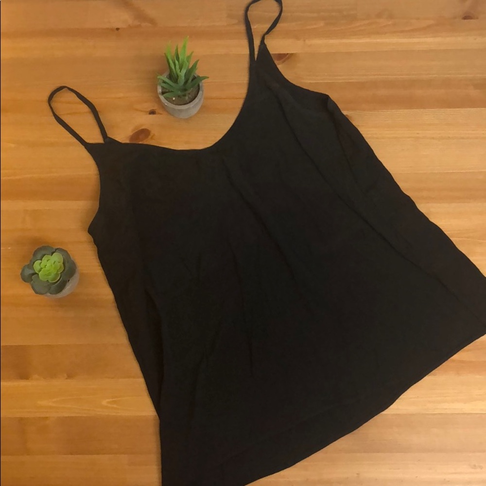 Black tank top